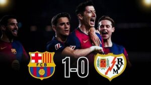 บาร์เซโลน่า 1-0 ราโย่ บาเยกาโน่