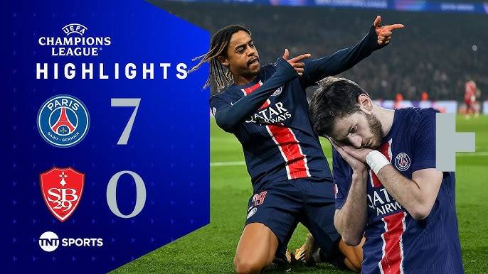 ปารีส แซงต์ แชร์กแมง 7-0 แบรสต์
