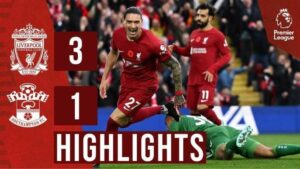 ลิเวอร์พูล 3-1 เซาแธมป์ตัน