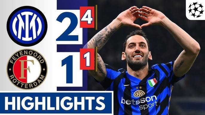 อินเตอร์ 2-1 เฟเยนูร์ด